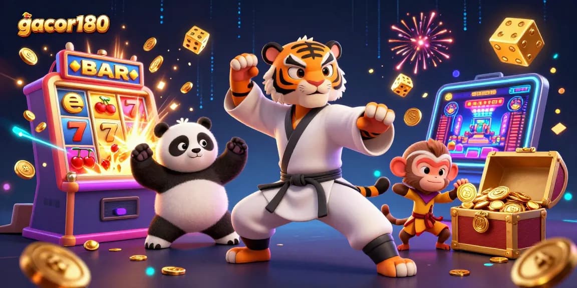 Gacor180 menawarkan pengalaman bermain dengan simbol jackpot dan desain animasi yang menarik.
