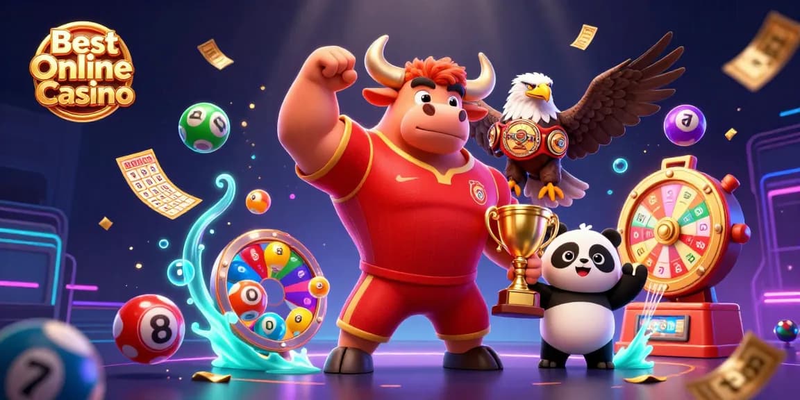 Experience exciting gameplay at the Best Online Casino with vibrant characters and interactive elements.