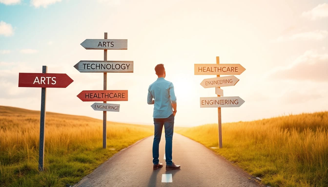 Explore your Ideal Career as a professional stands at a crossroads of diverse job paths.