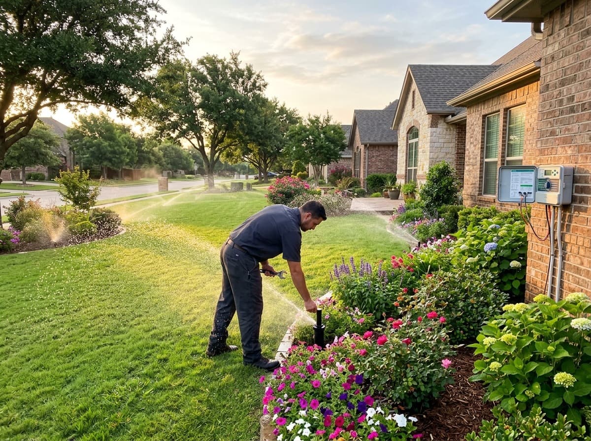Professional Irrigation Services in Keller, TX for Lush and Healthy Lawns
