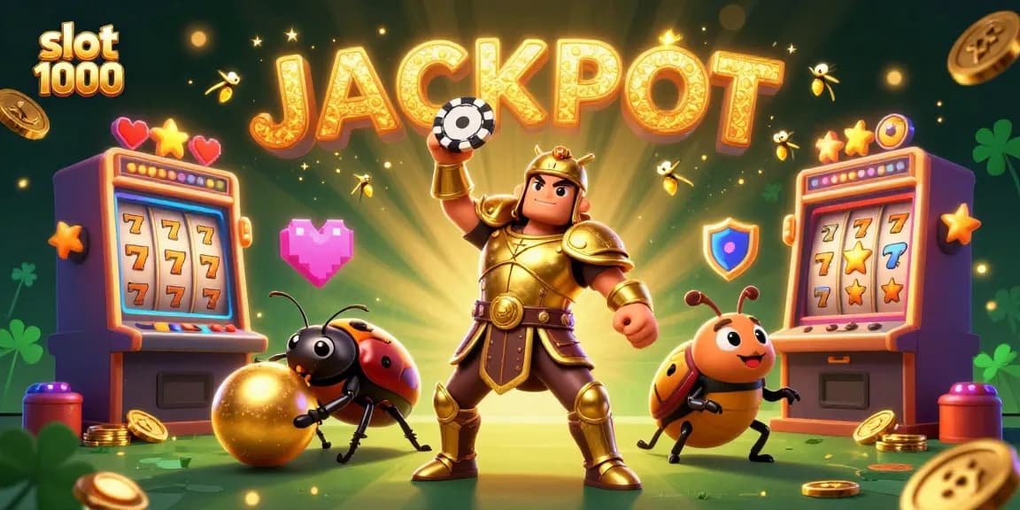 Permainan slot 1000 gacor menghasilkan jackpot dengan simbol keberuntungan dan aksi menegangkan.