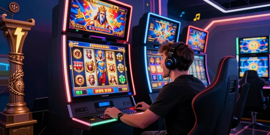 Exciting player experience with slot Olympus themed game featuring colorful graphics, vibrant atmosphere, and themed artifacts.