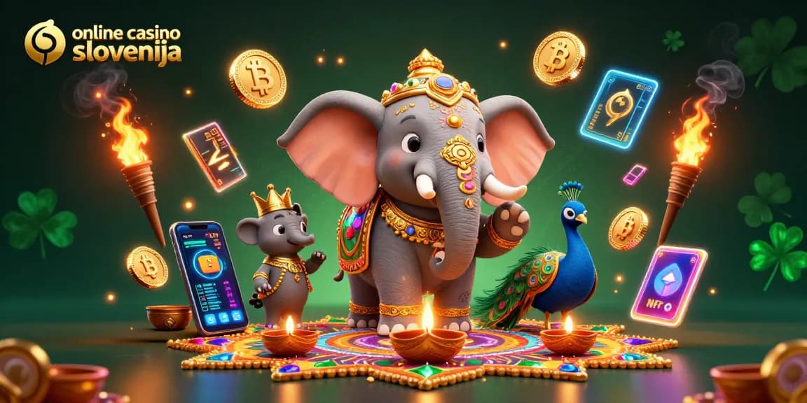 Uživajte v igralniški izkušnji z online casino slovenija, obdanem s svetlimi 3D elementi in zabavnimi simboli.
