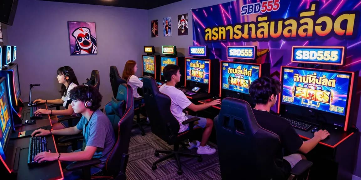 ทดลองเล่นสล็อต ที่ SBD555 กับกลุ่มเพื่อนในบรรยากาศเกมมิ่งสุดมันส์