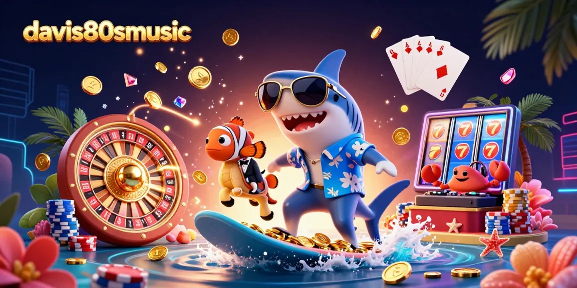 Experience the excitement of davis80smusic with playful characters and dynamic casino elements.