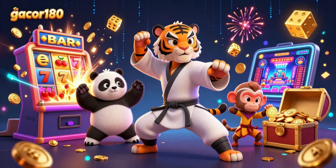 Gacor180 menawarkan pengalaman bermain dengan simbol jackpot dan desain animasi yang menarik.