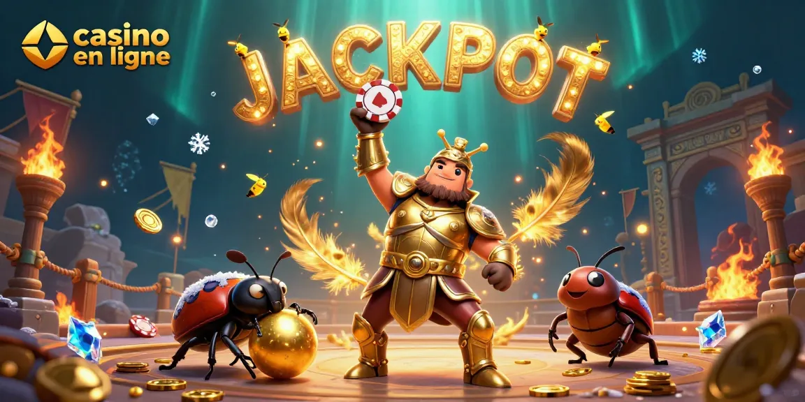 Le casino en ligne offre un jackpot captivant avec des personnages animés dynamiques.