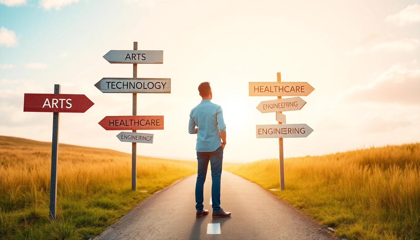Explore your Ideal Career as a professional stands at a crossroads of diverse job paths.