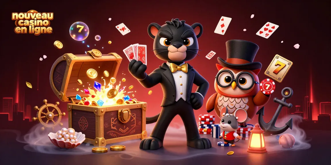 Jouez et remportez des gains au nouveau casino en ligne avec nos personnages captivants et des éléments de jeu riches.
