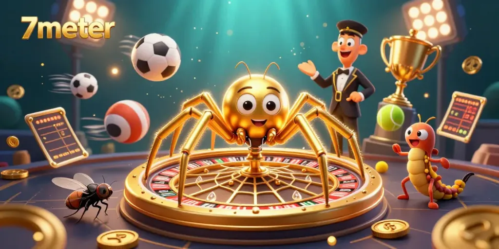 Spin the roulette web with 7meter's competitive sports betting, featuring dynamic action and rich elements.
