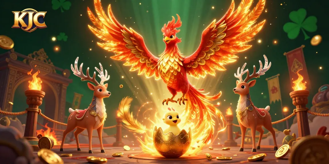 KJC offers dynamic gambling experiences with lively characters and festive gaming elements.