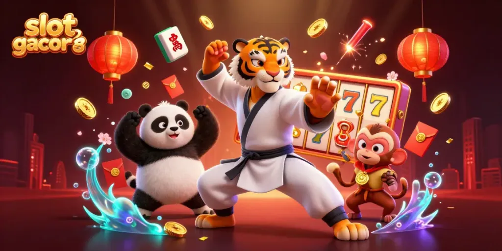 Engage in the thrill of slot gacor 88 with vibrant symbols and fun characters in action.