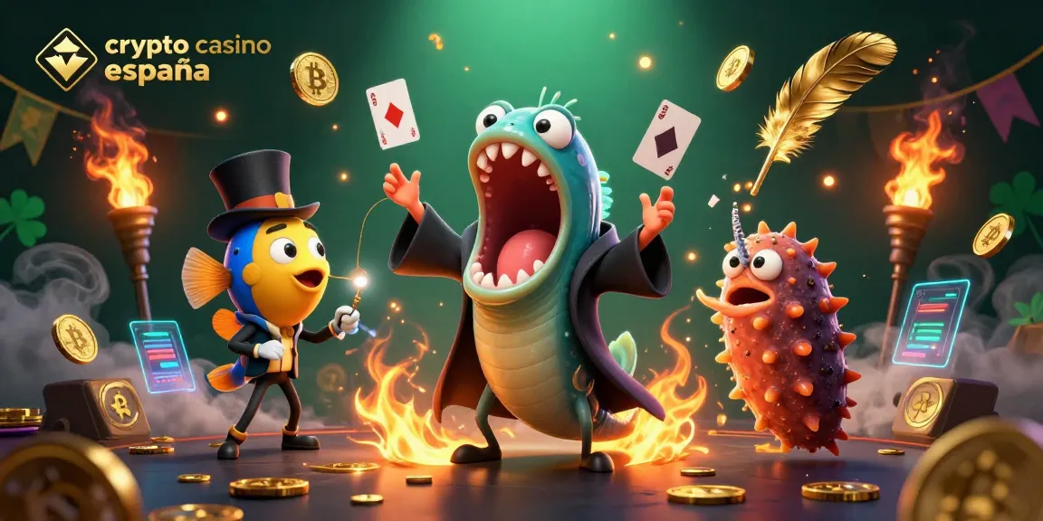 Entrar al mundo de los casinos cripto en España con un espectáculo de magia marina y fortuna dorada.