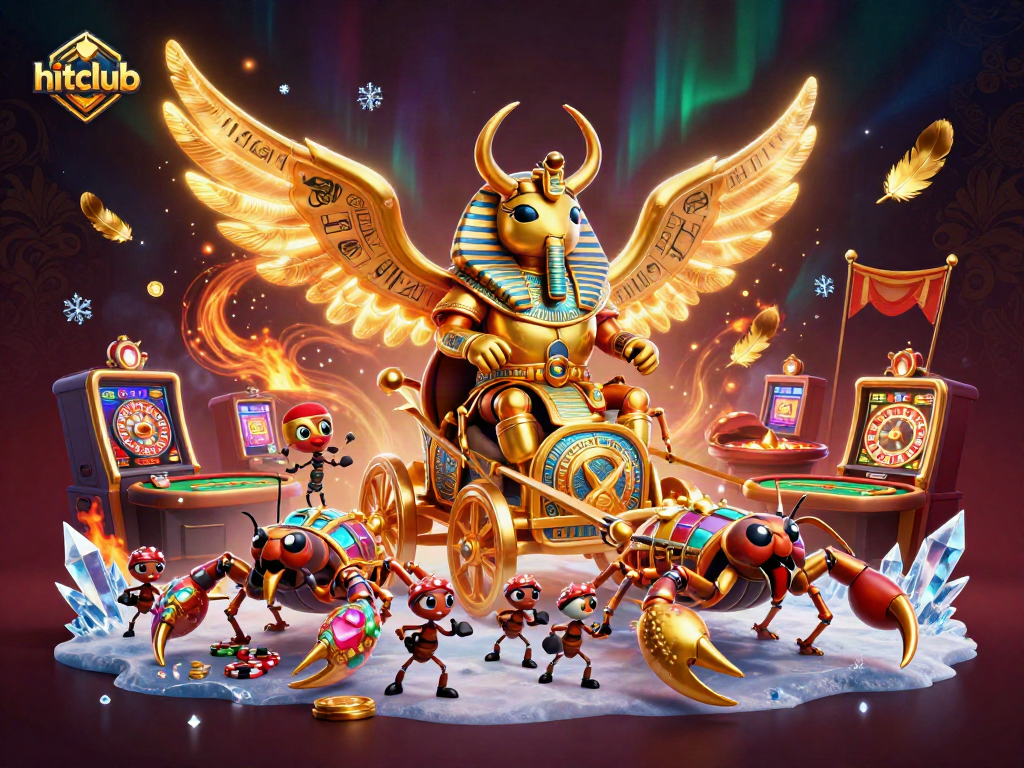 Engage in thrilling gameplay at hitclub with vibrant casino scenes featuring golden jackpots and immersive 3D graphics.