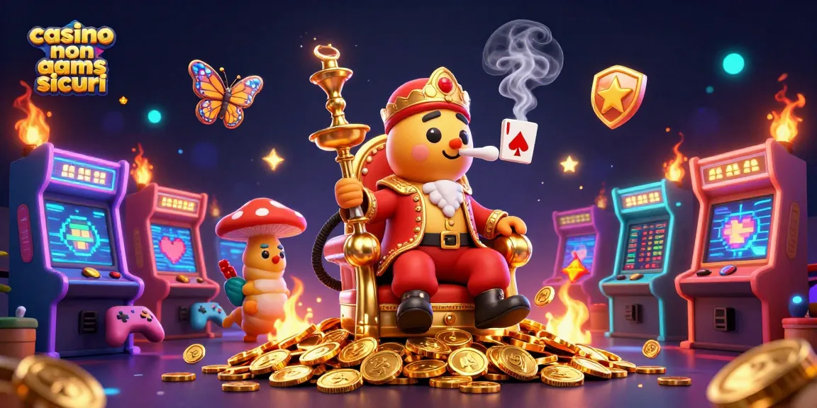 Scopri i casinò non AAMS sicuri con il nostro maestro narghilè che crea anelli di fumo a forma di carte da poker.