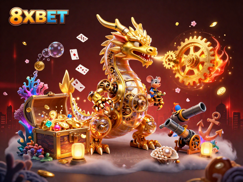 Experience thrilling gameplay with 8XBET's immersive features and vibrant casino elements.