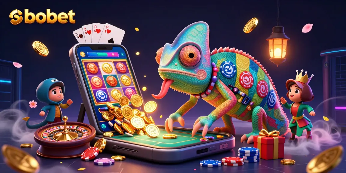 Win big with sbobet in an immersive, colorful casino gaming scene.