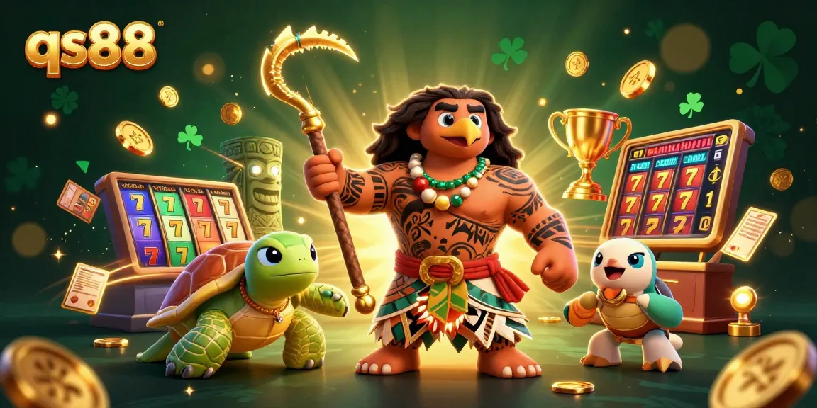 Experience the excitement of qs88 with dynamic 3D casino action featuring colorful characters and gaming elements.