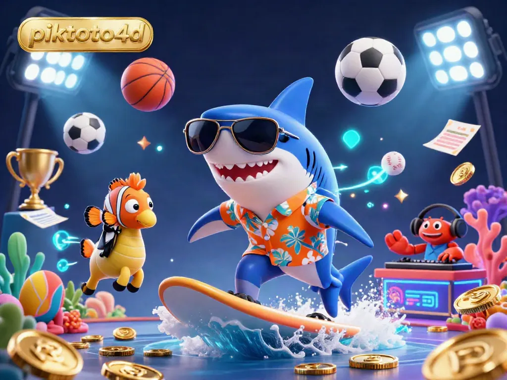 Experience the thrill of gaming with piktoto4d’s vibrant casino scene featuring dynamic characters and elements.