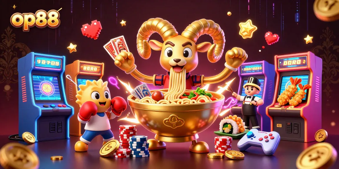 Experience excitement with op88's vibrant casino universe featuring dynamic characters and engaging game elements.
