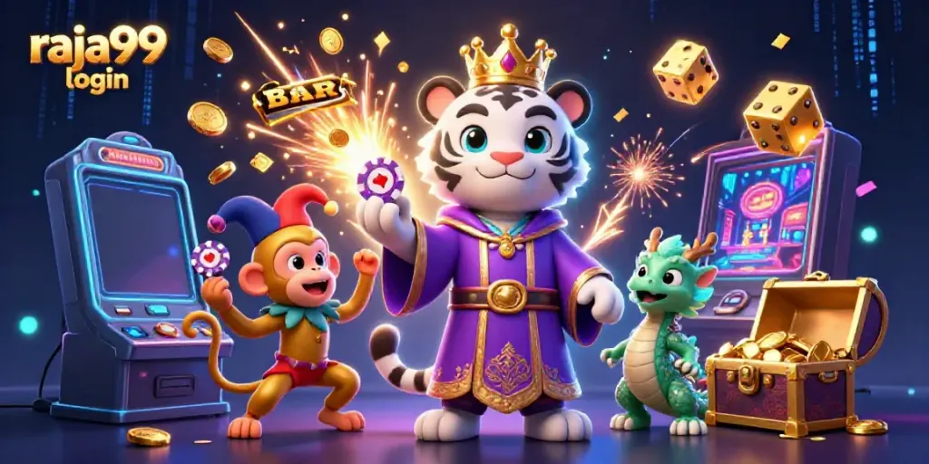 Engage with raja99 login: Join the adventure in this vibrant 3D casino world.