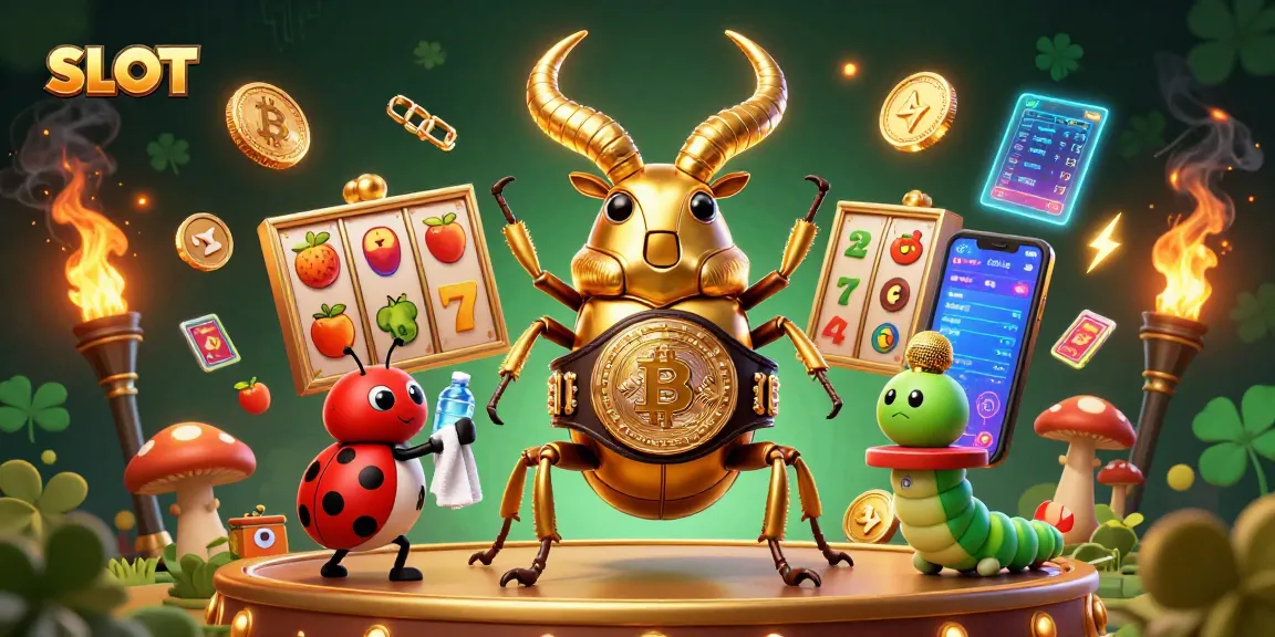 Experience the excitement of SLOT gaming with dynamic characters and vibrant casino elements.