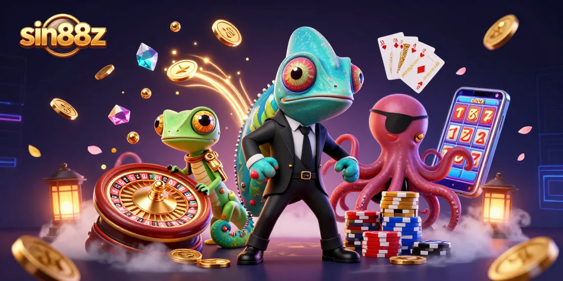 sin88z reveals winning strategies with dynamic casino action in a vibrant scene
