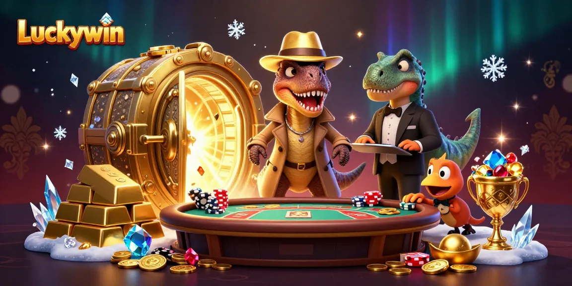 Luckywin offers thrilling blackjack action with stunning 3D graphics and rich treasures.