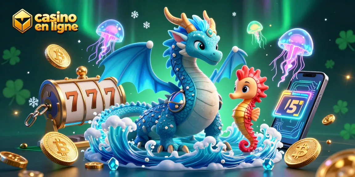 Explorez le monde captivant du casino en ligne avec ce dragon, chevalier et méduses dans un univers animé.