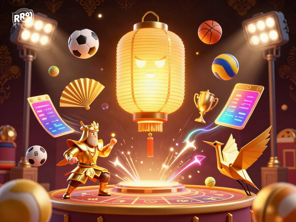 Experience thrilling games at RR99 through immersive betting scenes featuring dynamic sports elements.