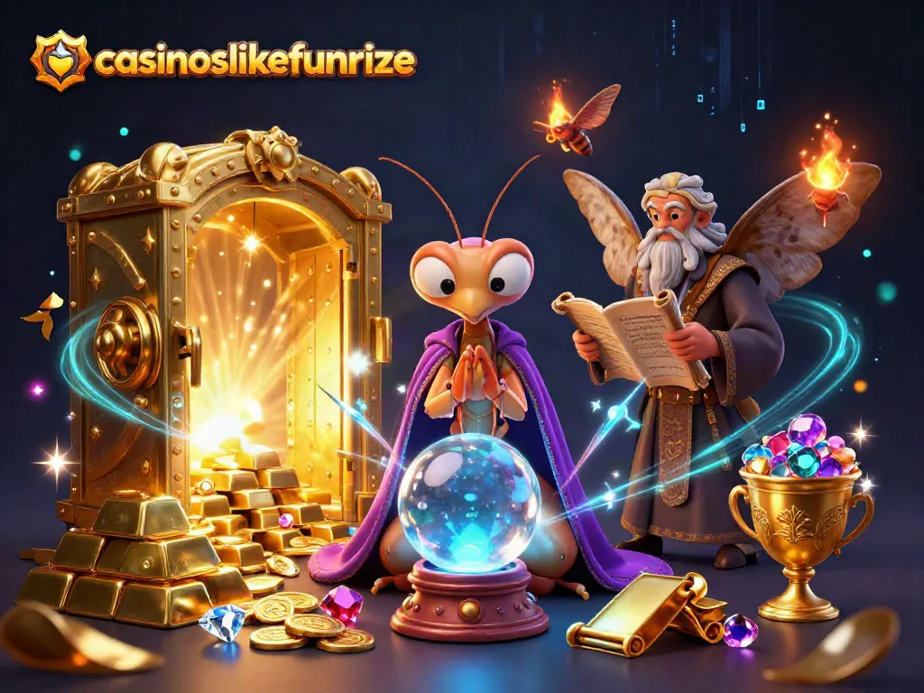 Engage with the vibrant casinoslikefunrize experience through a mystical casino adventure.