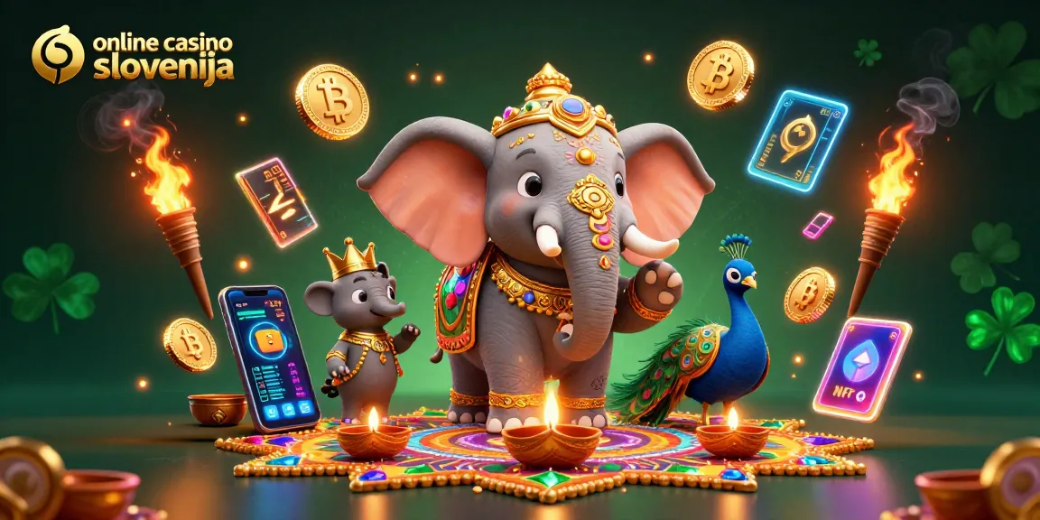 Uživajte v igralniški izkušnji z online casino slovenija, obdanem s svetlimi 3D elementi in zabavnimi simboli.