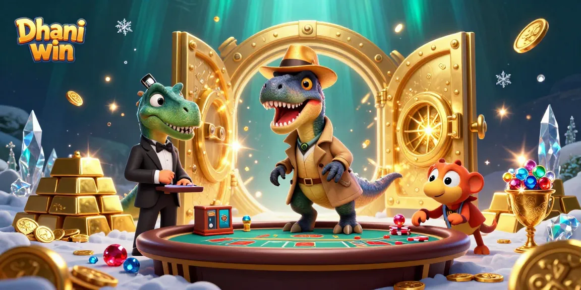Dhani win players enjoy exciting casino action in a busy 3D gaming scene, blending fun and strategy.