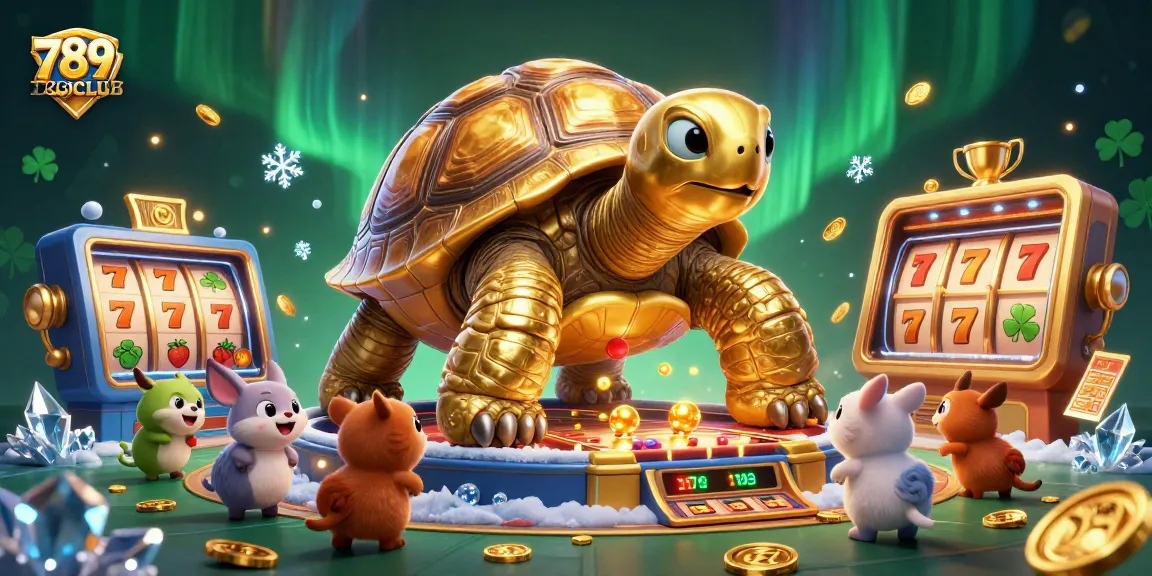 Experience thrilling slots at 789CLUB with an exciting pinball machine and playful characters.