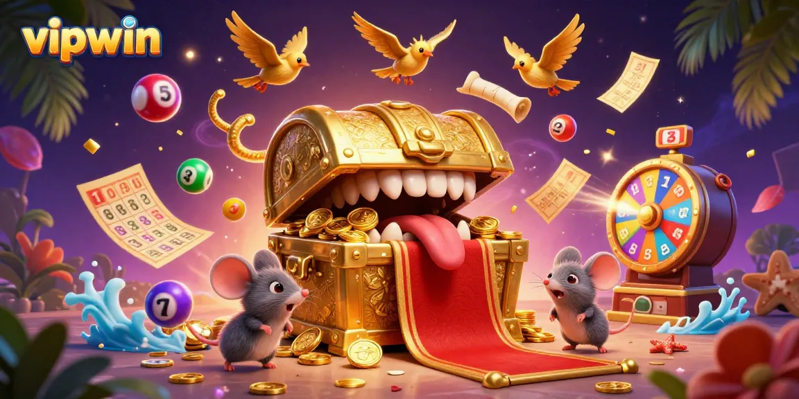 Experience the allure of vipwin casino with vibrant lottery elements and exciting visuals.
