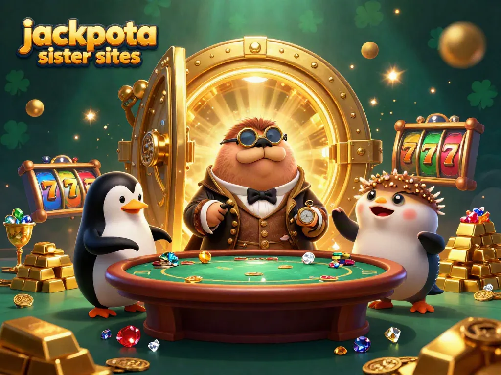 Experience thrilling action at jackpota sister sites with a playful underwater casino scene.