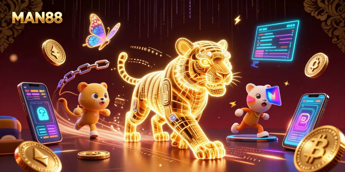 Engage with MAN88, the premier online casino, through a vibrant digital landscape of crypto gaming.