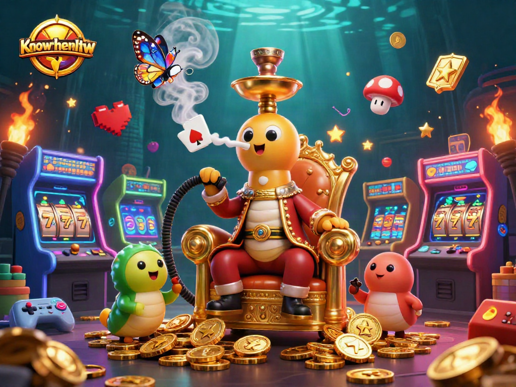 Experience abundant winnings with knowthenewlaw as neon icons illuminate a vibrant gaming wonderland.