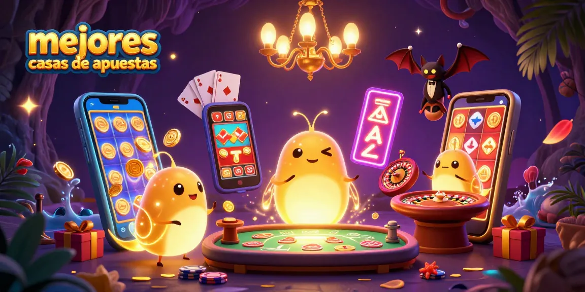Mejores casas de apuestas iluminadas por luciérnagas en un casino mágico.