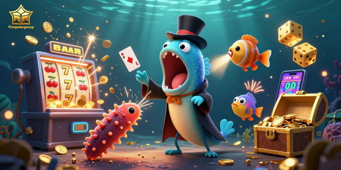 Raise excitement with finepalategroup's thrilling underwater casino magic performance.