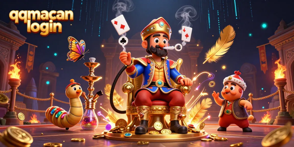 Engage with thrilling casino adventures on qqmacan login featuring a masterful caterpillar and gaming elements.