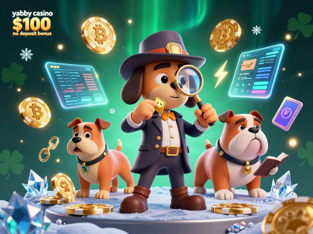Play with the yabby casino $100 no deposit bonus and unlock exciting treasure with 3D cartoon characters.