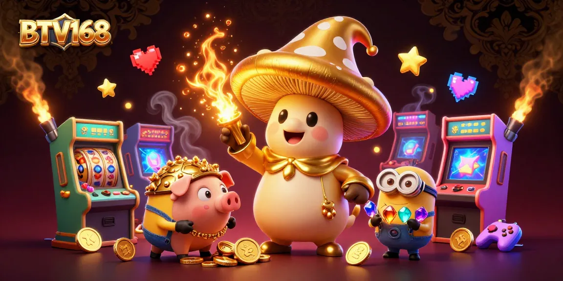 BTV168 offers thrilling slots and gaming experiences with vibrant characters and rich visuals.