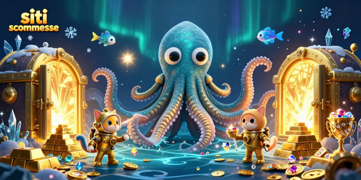 Scommetti sui siti scommesse con la kraken e una volpe subacquea in un mondo ricco di tesori